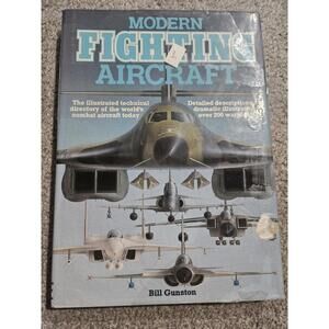 Modern Fighting Aircraft by Bill Gunston - Hardcover Reference Book